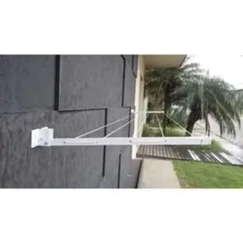 Varal retrátil 60kg parede para apartamento kitnet casa até 4mt