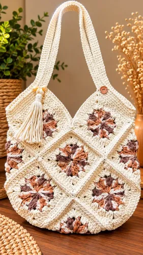 Bolsa de croche - sob encomenda