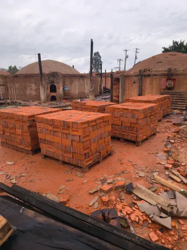 Tijolos de demolição 24x11x5cm com ótima qualidade.