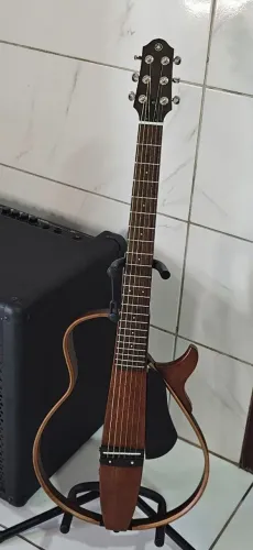 Violão yamaha silent slg 200sNt.