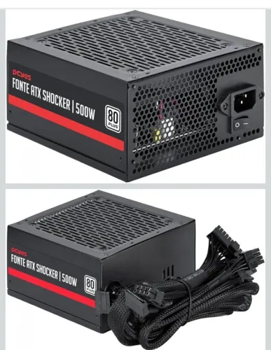 Fonte ATX 500w PCyes