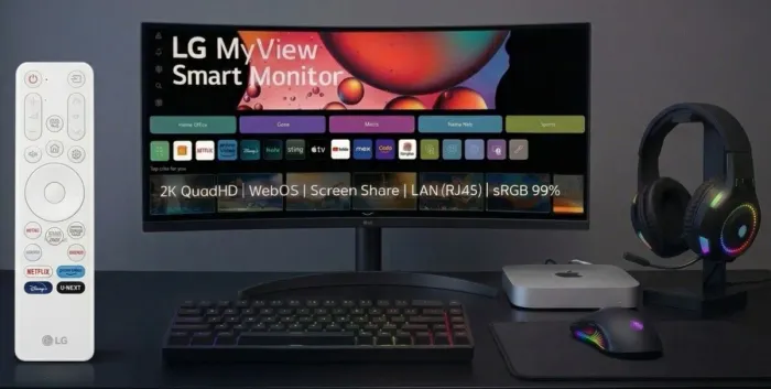 ?Kit Completo: Apple Mac Mini + Monitor LG MyView Smart
