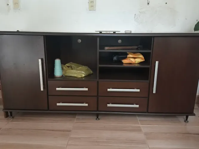 Rack de Madeira Multiuso Ótimo estado