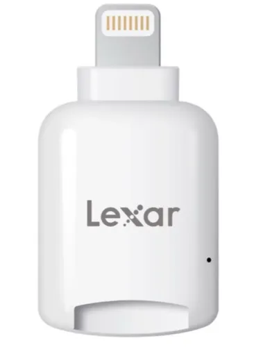 Adaptador Leitor Lexar microSD Memory Card Reader with Lightning Connector