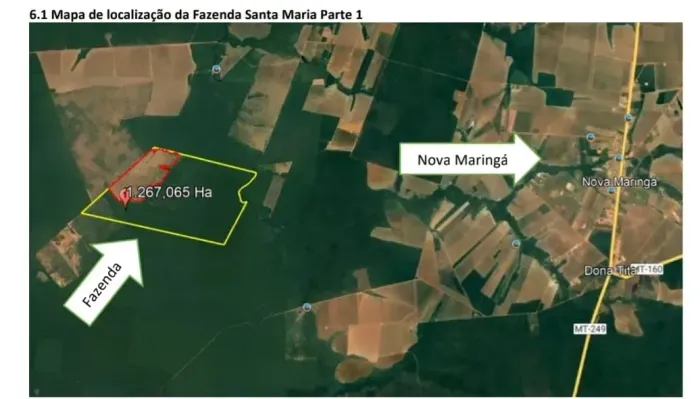 Fazenda à Venda  Nova Maringá/MT