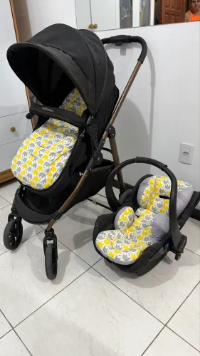 Carrinho de bebê + bebê conforto GALZERANO
