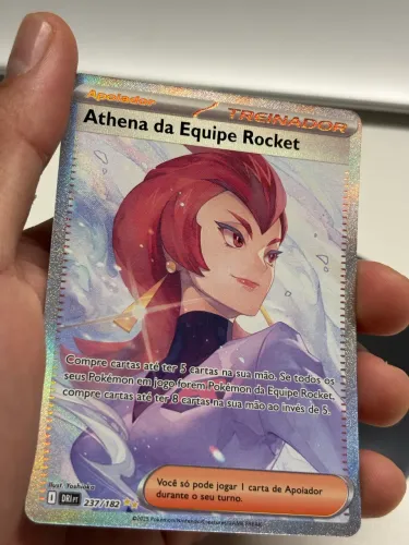 Athena da equipe rocket, POKÉMON CARTA.