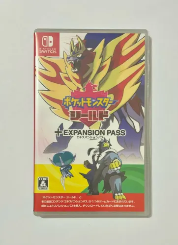 Pokémon Shield + Expansion Pass Nintendo switch textos em inglês