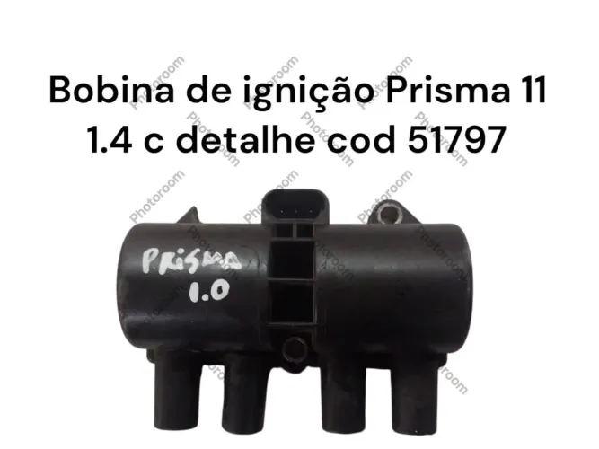 Bobina de ignição prisma 1.4 c detalhe 