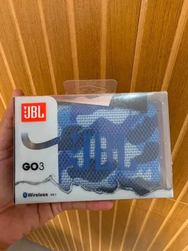 Caixa de Som JBL GO 3 Bluetooth - Portátil e Potente