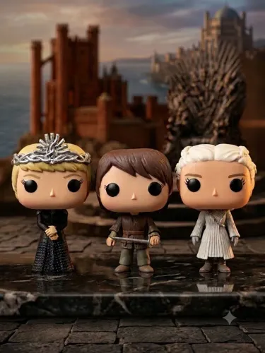 Funko Pop Game of Thrones - Kit com 3 | Arya Stark, Cersei Lannister e Daenerys