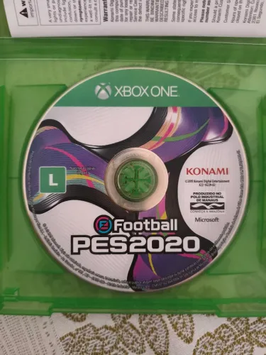 PES 2020 mídia física Xbox