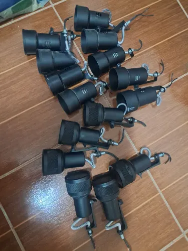 Kit com 15 Spot trilho calha perfilado