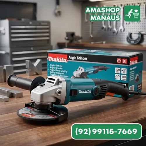 Lixadeira E Politriz Profissional Sa7000c 1600w 110v Makita