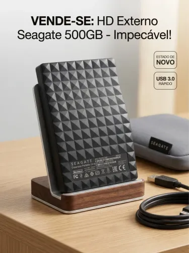 Hd Externo 500GB Seagate