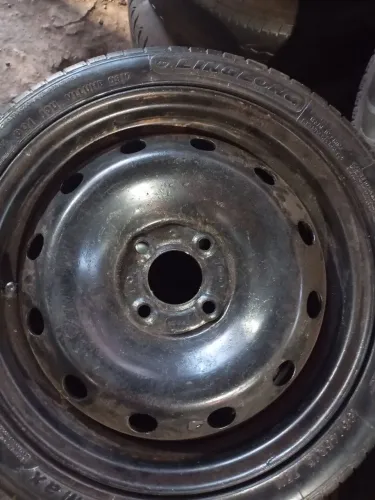 5 Rodas Ferro Renault aro 15 
