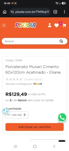 Piso Eliane munari 120x0,60
