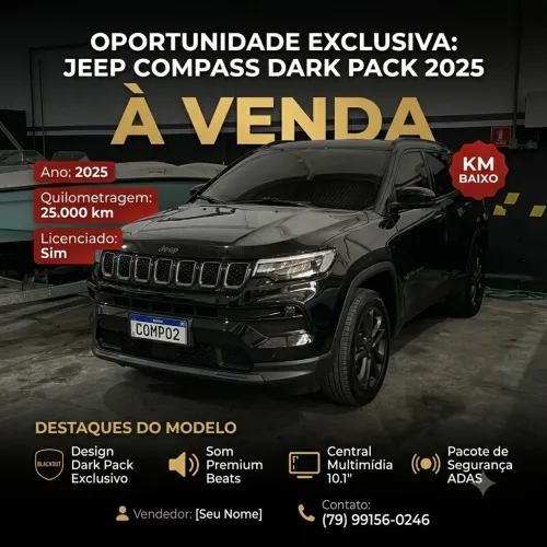 Jeep Compass Long. T270 1.3 TB 4X2 Flex AUT 2025