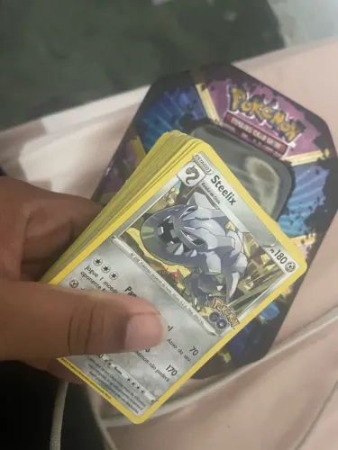 Bulk de cartas pokémon borda amarela