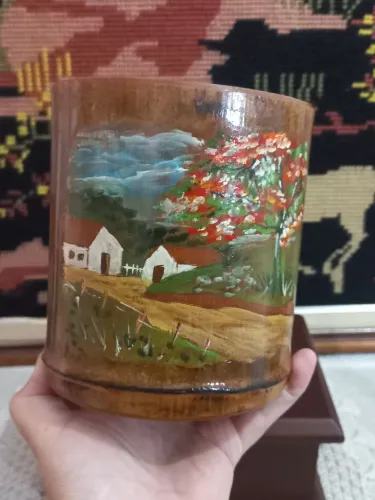 Vaso de bambu