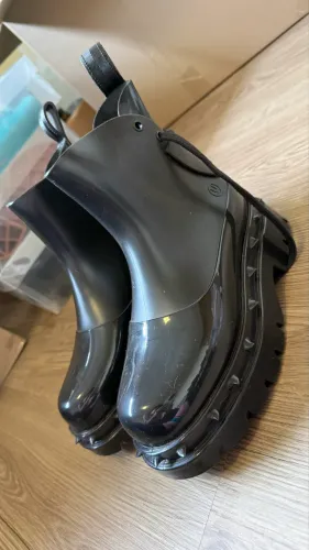 Bota Melissa Spike Boots preta (37) 