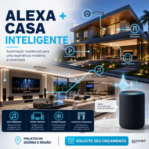 Automação Residencial com Alexa? - Concept Sistemas