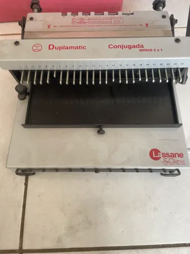 Encadernadora Lassane Duplamatic Conjugada 2x1