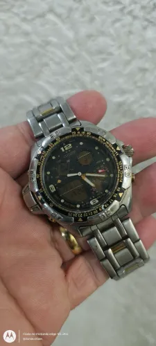 Relogio Citizen temperatura tudo ok 