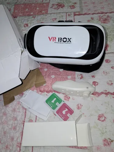 Óculos Vrc Box p celular,novo sem uso