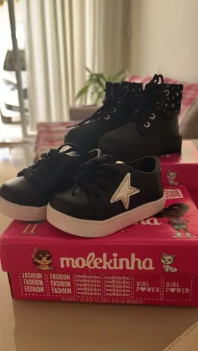 Tênis infantil e bota infantil 