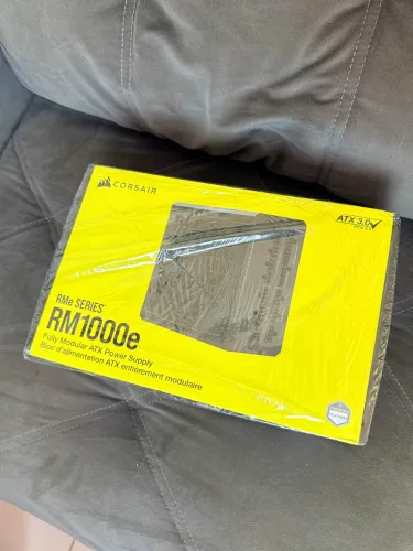 FONTE CORSAIR RM 1000e ATX 3.1 lacrada cm NF