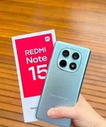 XIAOMI REDMI NOTE 15 4G 256GB/8GB RAM - APARELHO CELULAR NOVO COM GARANTIA