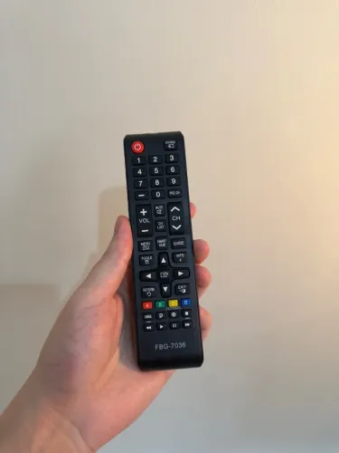 Controle Remoto Compatível Com Tv Samsung Smart - Fbg-7036