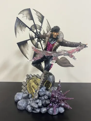 Estátua 3D Gambit X Men Escala 1/6 Resina