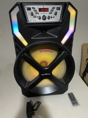 Caixa de som amplificada Britânia bcx12500 / 1000w