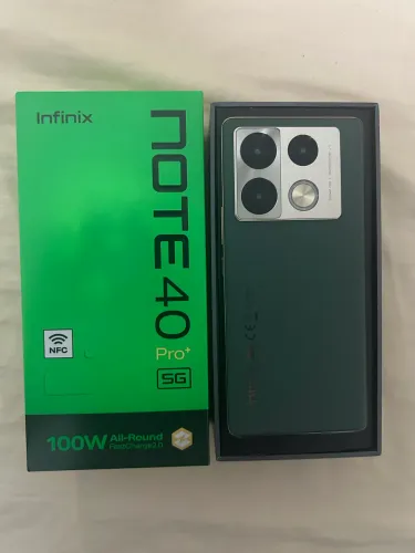 Infinit  Note 40 pro+ 5G    256GB 12Ram novo na caixa