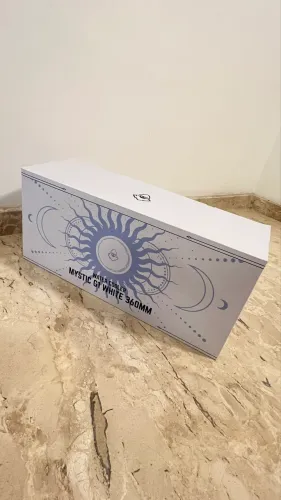 WATER COOLER MANCER MYSTIC G1, ARGB, 360MM, BRANCO, MCR-MTC360-WH01