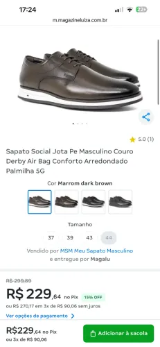 Sapatos de couro legítimo feito a mão com garantia de qualidade