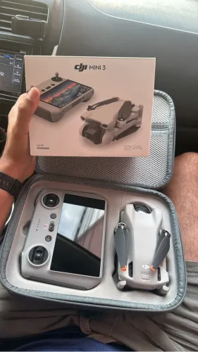 Drone Dji mini 3 -1h de voo (impecável)
