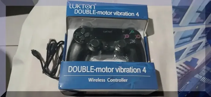 Joystick controle sem fio bluetooth para PS4 e PC Novo