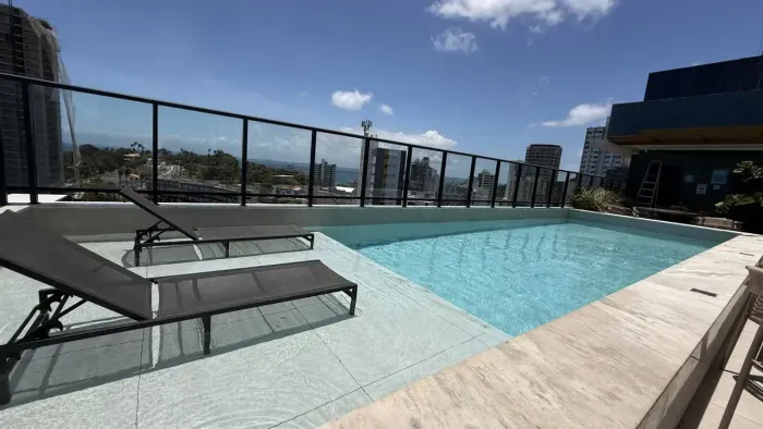 Apartamento Mobiliado para aluguel e venda tem na Barra, Infraestrutura Completa