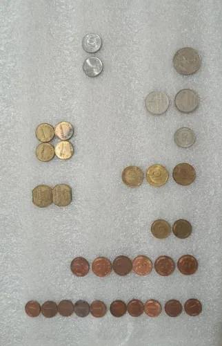 Coleção de moedas Alemanha/Brasil
