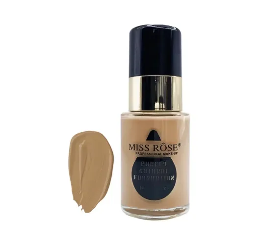 Base Líquida Purely Natural Foundation N3 - Miss Rôse 
