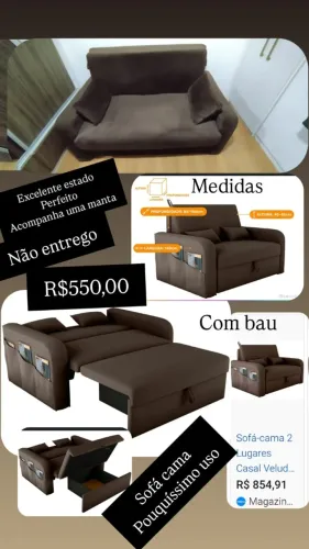 Sofa Cama em otimo estado