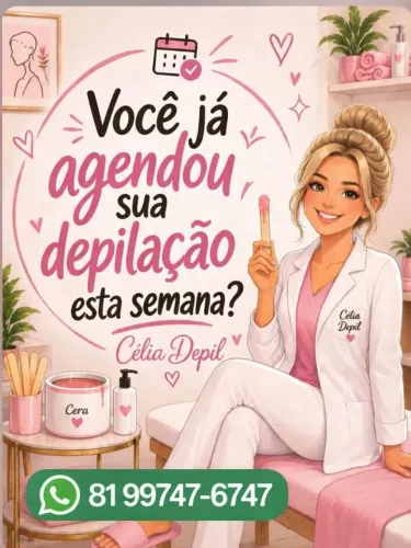 Depilação unissex quase indolor 