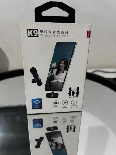 microfone de lapela sem fio K9