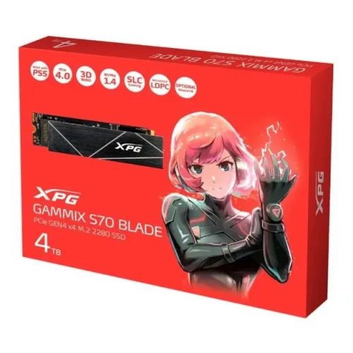 SSD XPG Gammix S70 Blade 4TB Gen4 x4