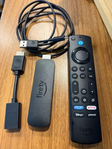 Amazon Fire Tv Stick 4k Com Alexa Wi-fi 6 E Controle Por Voz Streaming Ultra