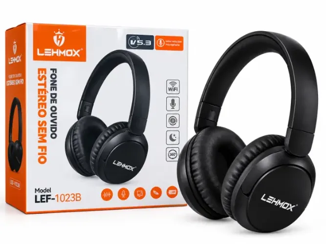 Fone de Ouvido Bluetooth LEHMOX LEF-1023B