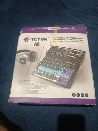 Mesa 6 canais + kit